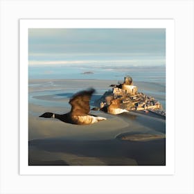 Mont Saint Michel Art Print