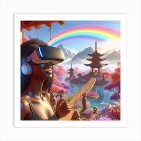 Rainbow In The Sky Art Print