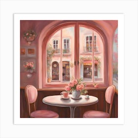 Cafe Paris Art Print