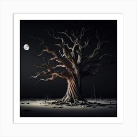 Dead Tree Art Print