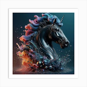 Unicorn Art Art Print