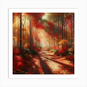 Autumn Forest Art Print