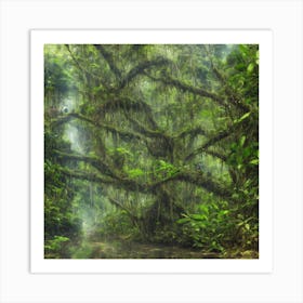 Ecuador Rainforest Art Print