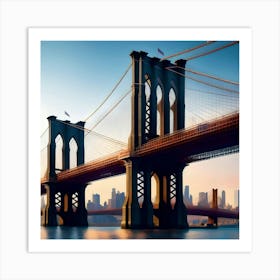 Brooklyn Bridge 1 Art Print