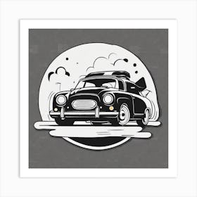 Vintage Car Art Print