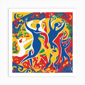 DANCE MATISSE Art Print