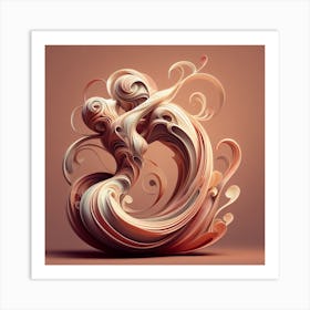 3d Art Art Print