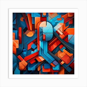 Abstract Painting 86 Art Print