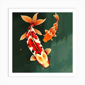 Koi Fish 84 Art Print