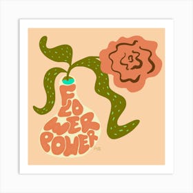 Flower Power Art Print