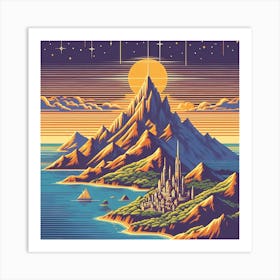 A Fantastical Land 27 Art Print