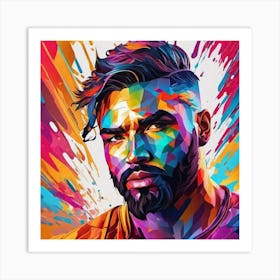 Portrait Of A Man 2 Art Print