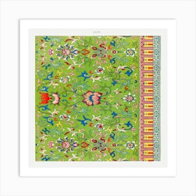 Asian Rug 1 Art Print