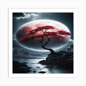 Full Moon Art Print