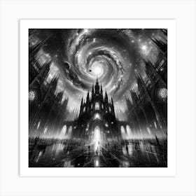 Cathedral Of The Stars 6 Art Print