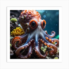 Octopus Art Print