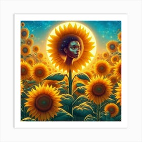 Sunflowers 4 Art Print