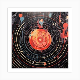 Space Vynl Art Print