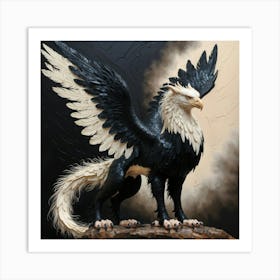 Majestic Griffin Art Print