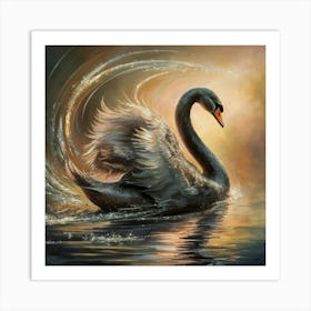 Black Swan Art Print