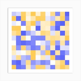 Pixel Art Art Print