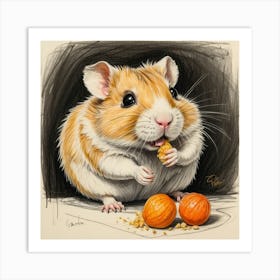 Hamster 65 Art Print