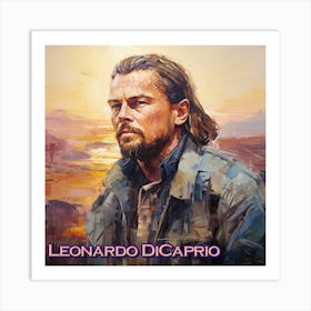 Leonardo DiCaprio 2 Art Print