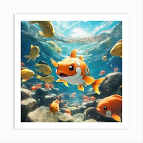 Koi Fish 1 Art Print