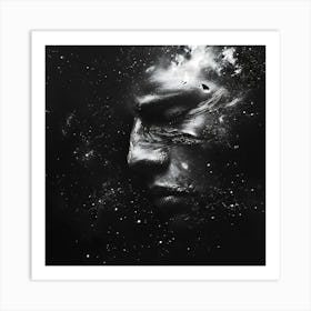 Space Portrait Art Print