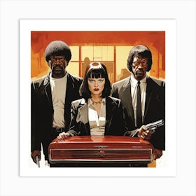 Pulp Fiction Art Print