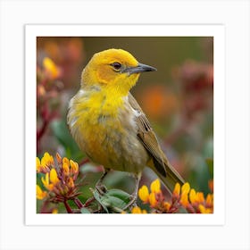 Yellow Warbler 1 Art Print