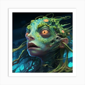 Creature Of The Night Art Print