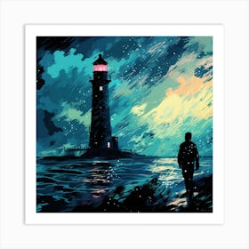 Lighthouse 11 Art Print