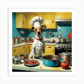 Dinner Time Art Print