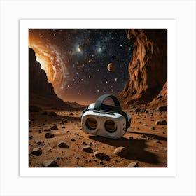 Vr Glasses On Mars Art Print