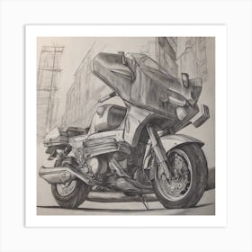 Bmw R1200r Art Print