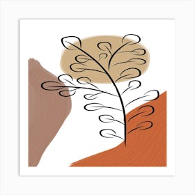 Abstract Tree Art Print