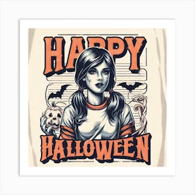 Happy Halloween 10 Art Print