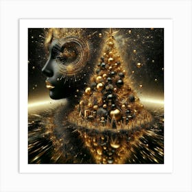 Christmas Tree 47 Art Print