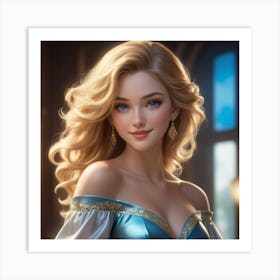 Cinderella 43 Art Print