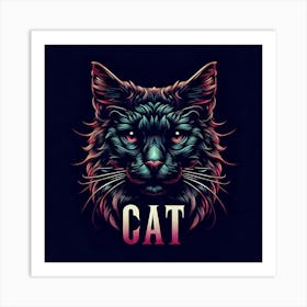 Cat Portrait 6 Art Print