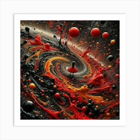 Abstract Painting 100 Poster