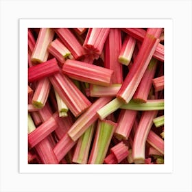 Rhubarb 16 Art Print