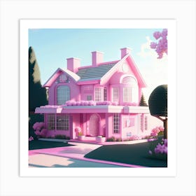 Barbie Dream House (693) Art Print