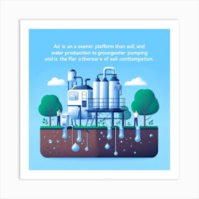 Water Treatment Plant 1 Art Print