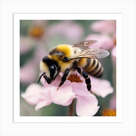 Beautiful Bee Art Print