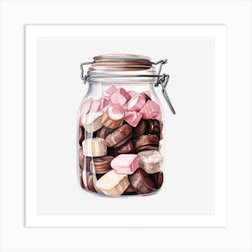 Jar Of Chocolates 7 Art Print