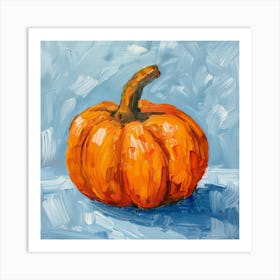 Pumpkin Painting 7 Art Print