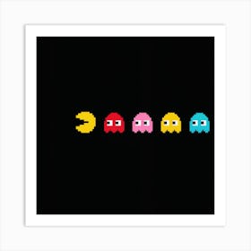 Pac Man Art Print