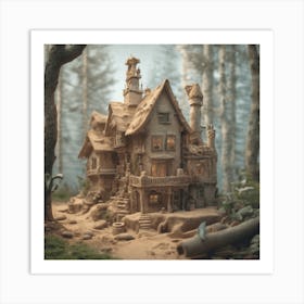 Sand Castle Art Print